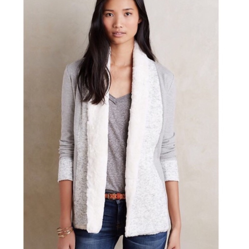 🔥Anthropologie Saturday Sunday gray Ambrose cardigan